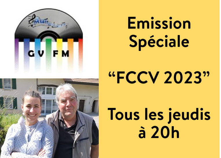 Emission Spéciale sur GVFM 
Alain Devalloné et Céline Schulz