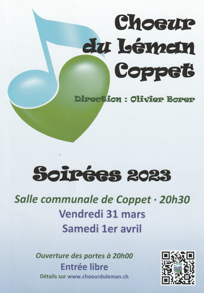 Soirée 2023
Choeur du Léman de Coppet